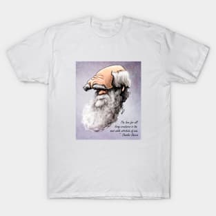 Caricature: Charles Darwin T-Shirt